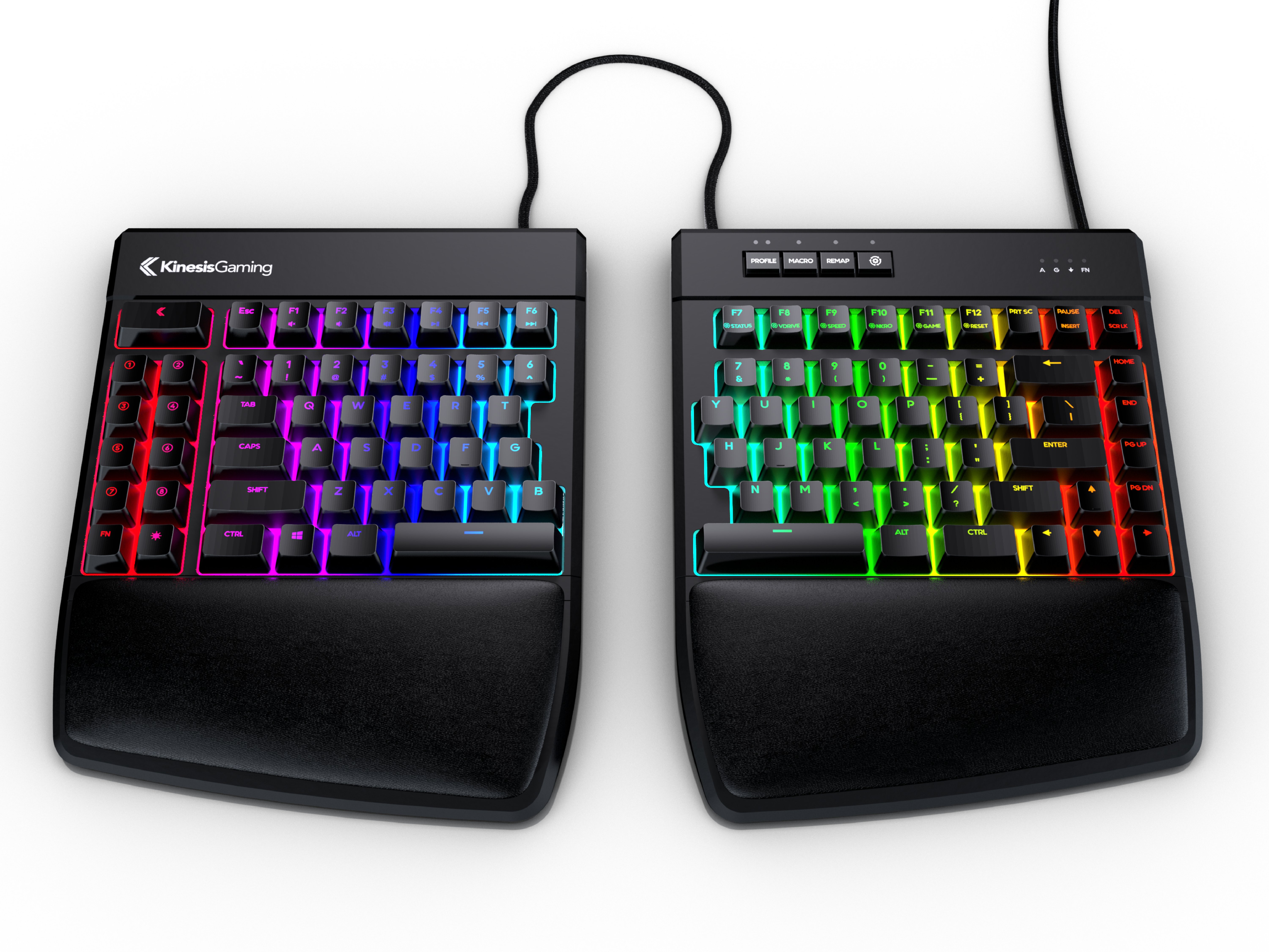 キーボード Kinesis Freestyle Edge RGB KB975-BLU Amazon | Kinesis Freestyle Edge RGB［KB975-BLU］【キネシス